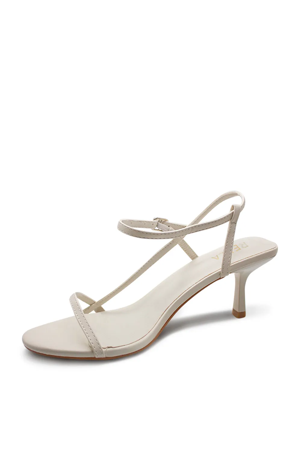 Kate Kitten Heel - White