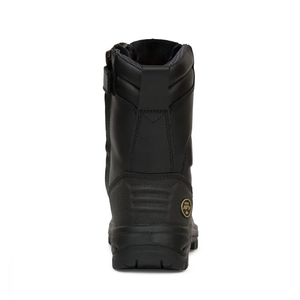 Oliver Left Zip 200mm Hi-Leg Black Boot -  55-380